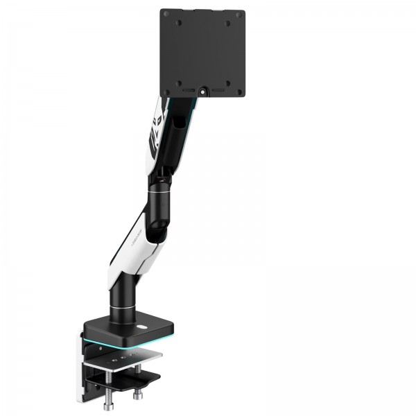 Uchwyt regulowany na monitor 49 cali LED RGB Diablo X-Arm, biało-czarny