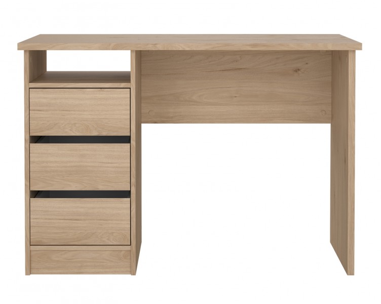 Biurko młodzieżowe z szufladami Function Plus 110, kolor jackson hickory