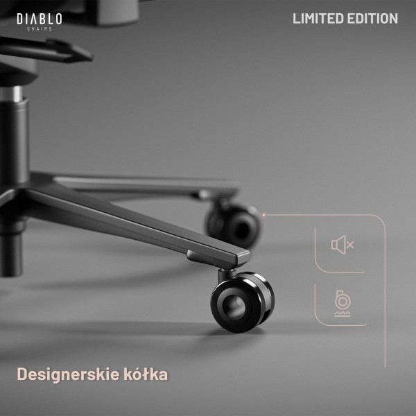 Designerski fotel dla graczy Diablo X-Eye 2.0 Normal Size, Ultra Black