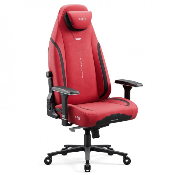 Fotel gamingowy materiałowy Diablo X-Eye Prime Normal Size, Bloody Mary