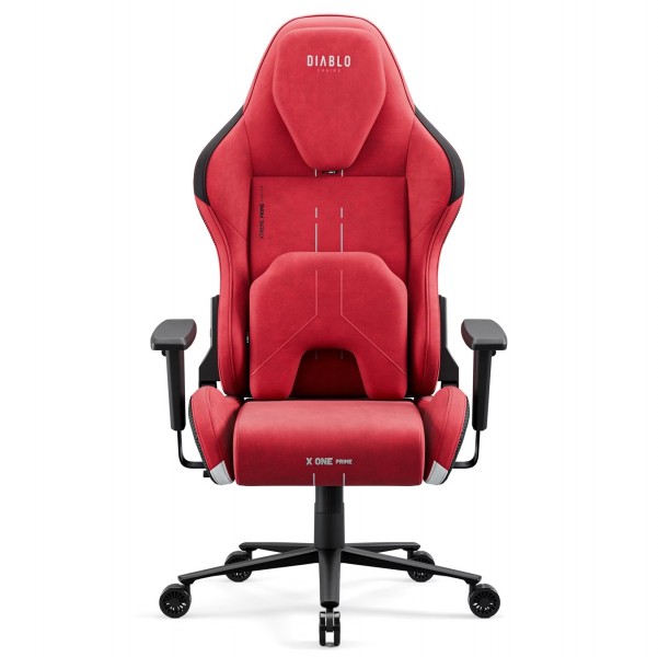 Fotel gamingowy materiałowy Diablo X-One Prime Normal Size, Bloody Mary