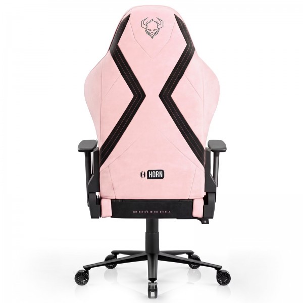 Fotel gamingowy materiałowy Diablo X-Horn 2.0 Normal Size, Akira Pink