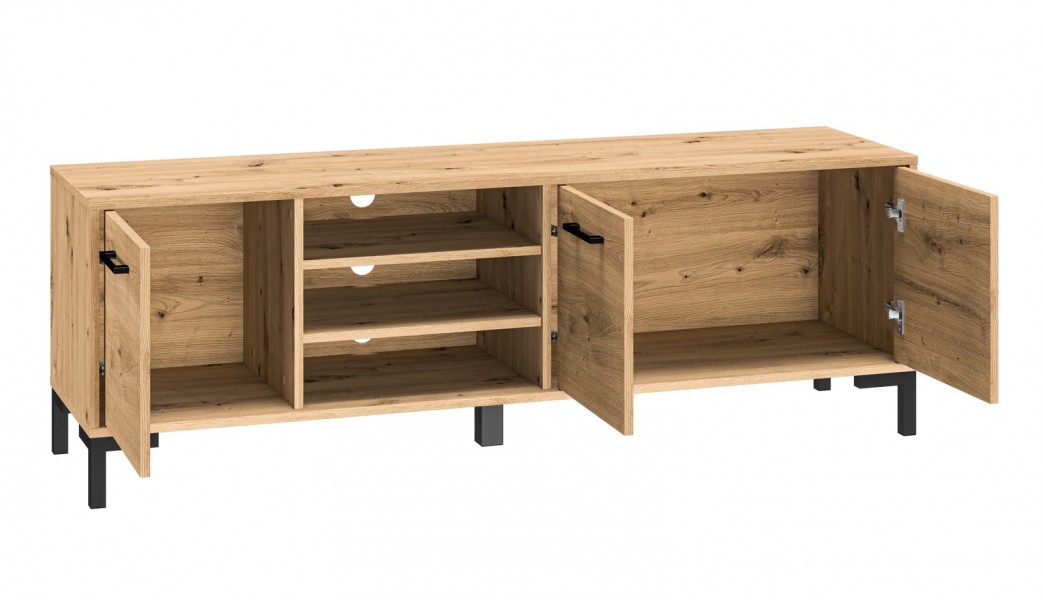 Szafka pod telewizor Nevio 20, dąb artisan