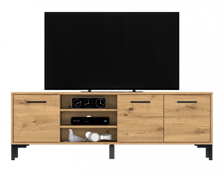 Szafka pod telewizor Nevio 20, dąb artisan
