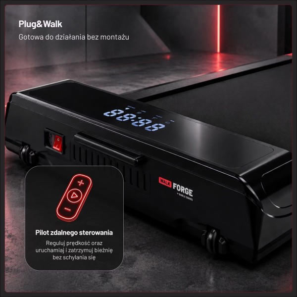 Elektryczna bieżnia pod biurko Diablo Walkforge