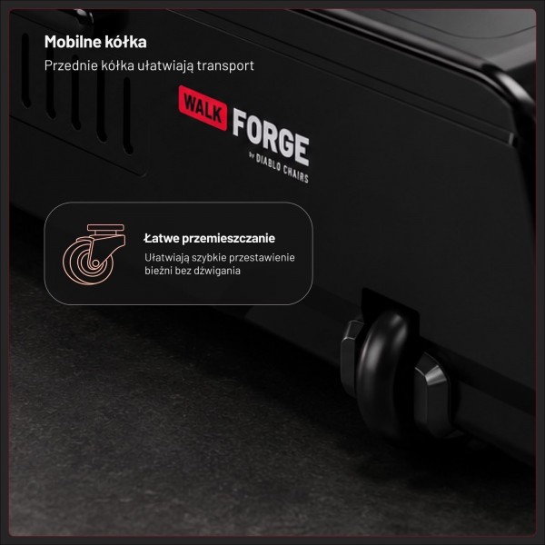 Elektryczna bieżnia pod biurko Diablo Walkforge