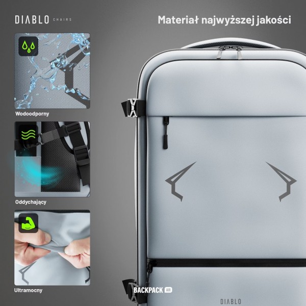 Plecak wielofunkcyjny próżniowy Diablo Backpack Air szary