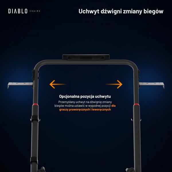 Stojak na kierownicę Diablo X-Drive Mini, czarny