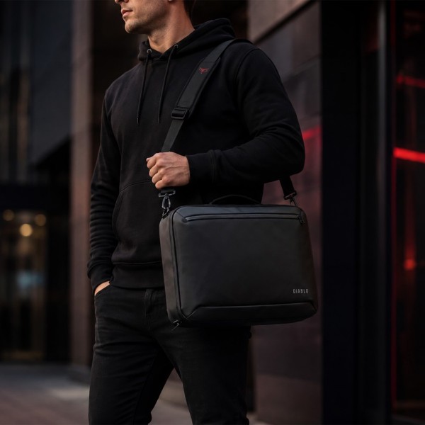 Torba na laptopa - plecak 3w1 z USB Diablo Torq