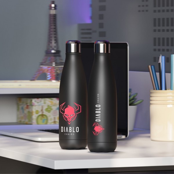 Butelka termiczna 500 ml z motywem Diablo, czarna