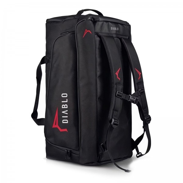 Torba sportowa treningowa Diablo z motywem, czarna