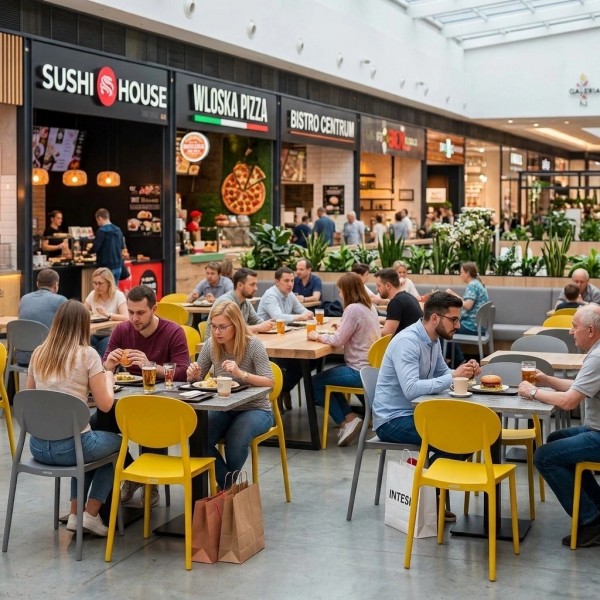 Krzesło do kawiarni i restauracji Elko z polipropylenu, sztaplowane