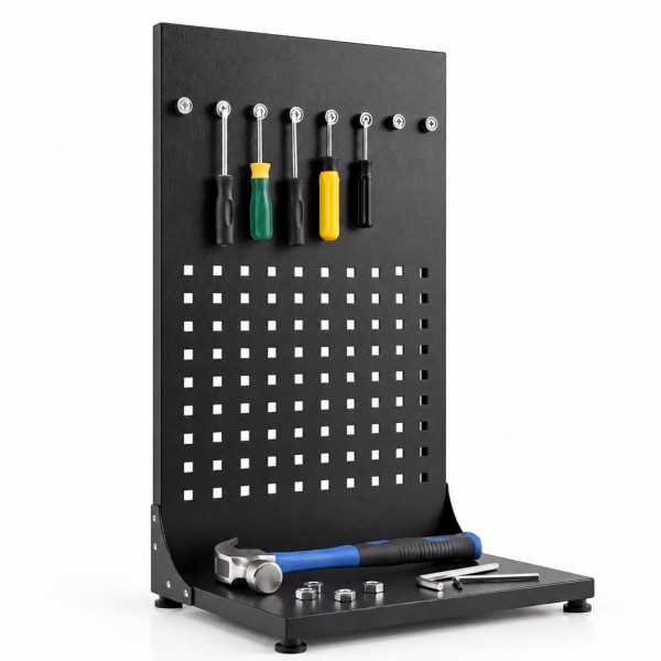 Tablica perforowana nablatowa z magnesami 66x40 cm