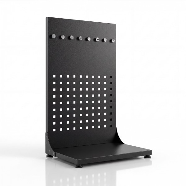 Tablica perforowana nablatowa z magnesami 66x40 cm