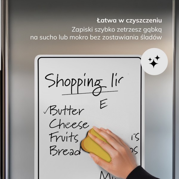 Flipchart magnetyczny duży Magneto 40x80 cm - 2 szt.