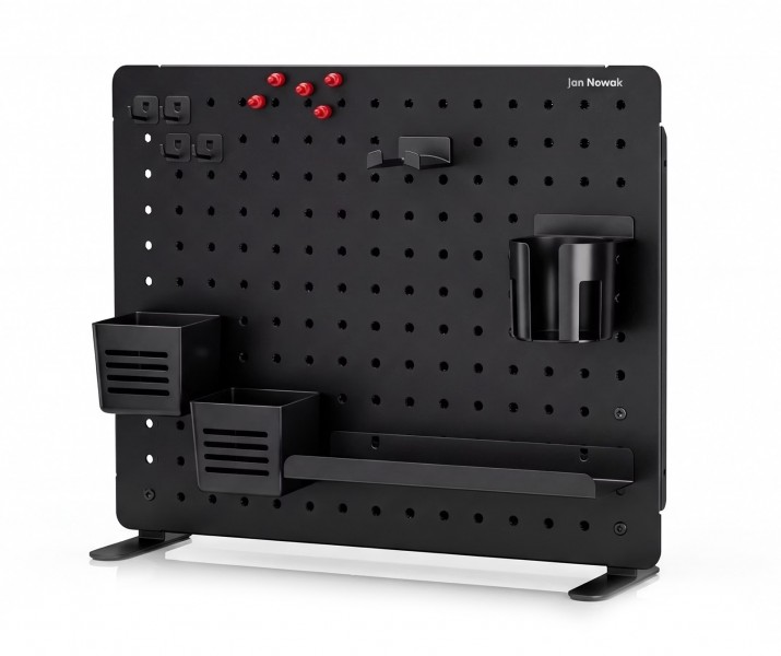 Organizer na biurko - tablica perforowana 52x42 cm