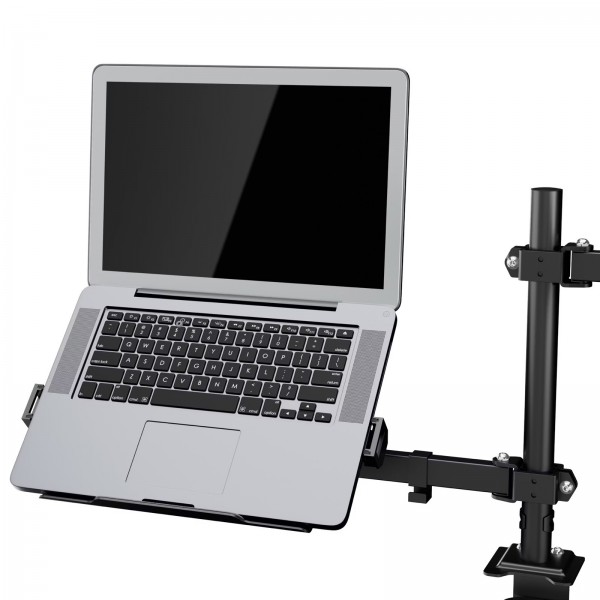 Uchwyt na monitor i laptop Mark, czarny