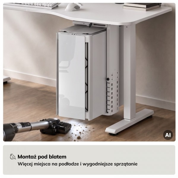 Uchwyt na komputer PC Holder biały