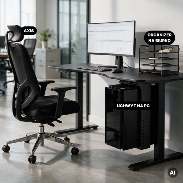 Uchwyt na komputer PC Holder czarny