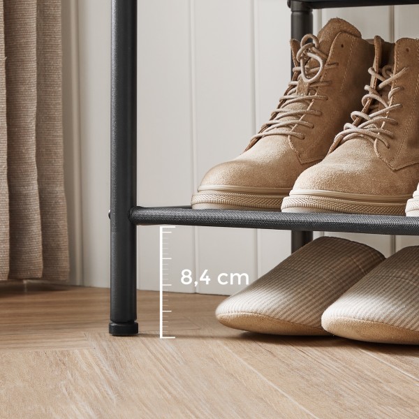 Regał na buty Faro 035 loftowy z 3 półkami, dąb artisan