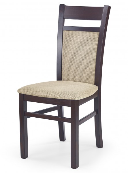 Klasyczne drewniane krzesło Gerard 2 Halmar ciemny orzech