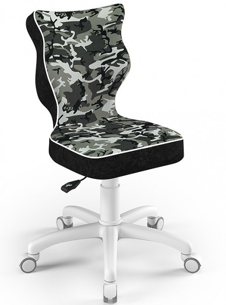 Krzesło z motywem dziecięcym Petit White rozmiar 3 (119-142 cm)