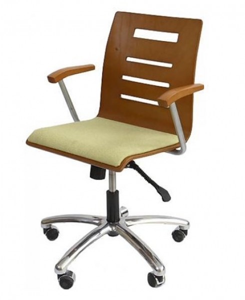 Krzesło Irys obrotowy B Wood Lux NS