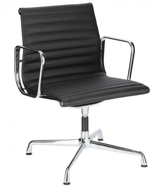 Fotel biurowy CH1081T skóra, chrom