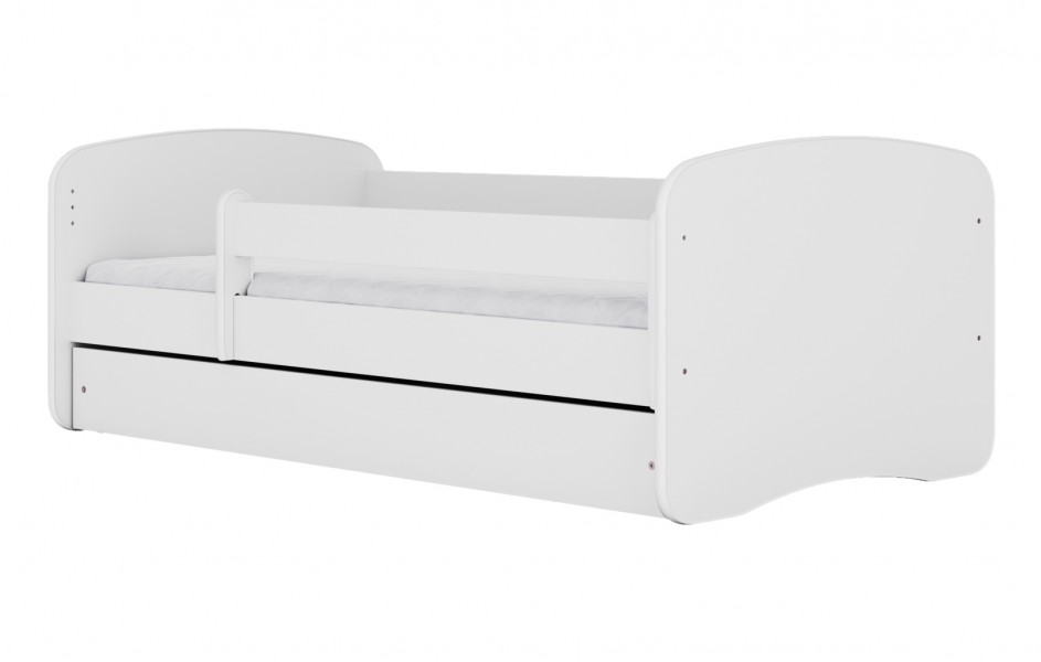 Łóżko dziecięce Babydreams z obrazkiem 160x80 z materacem