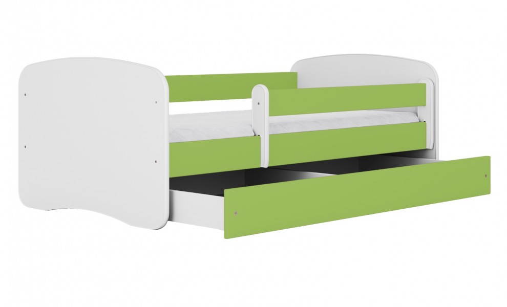 Łóżko dziecięce Babydreams bez obrazka 160x80 z materacem