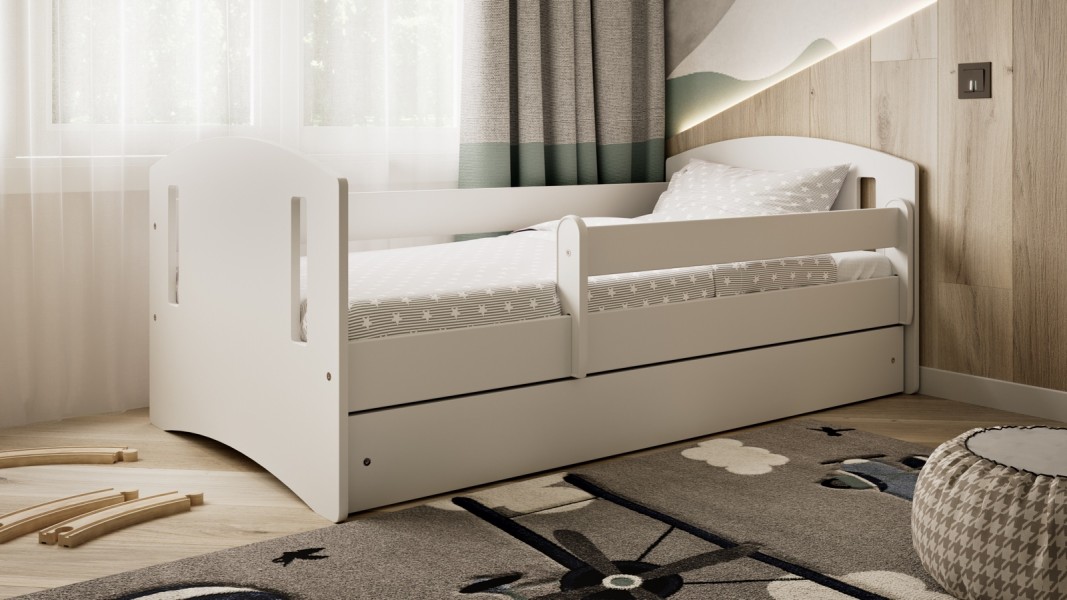Łóżko dziecięce Classic 2 z materacem 180/80