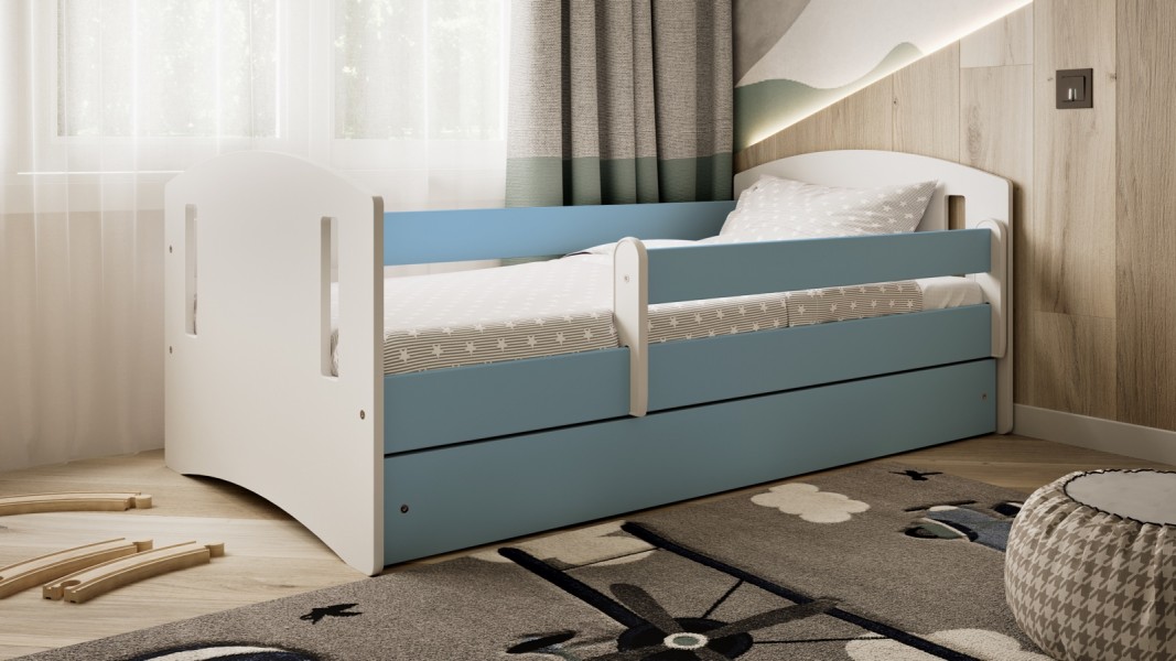 Łóżko dziecięce Classic 2 z materacem 180/80