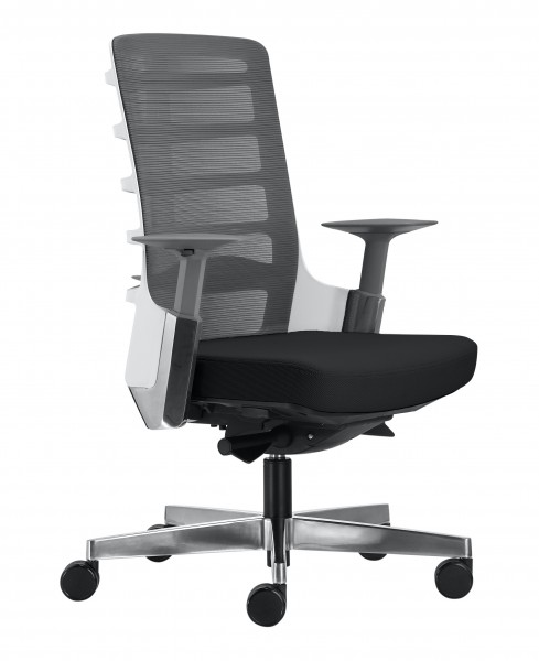 Fotel biurowy Spinelly M 998W biały