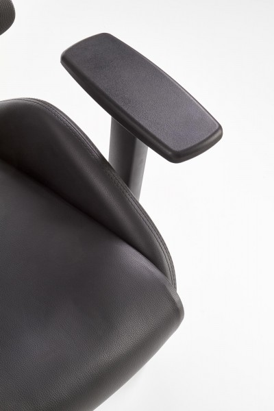 Ergonomiczny fotel obrotowy Hasel, zgodny z normą BHP