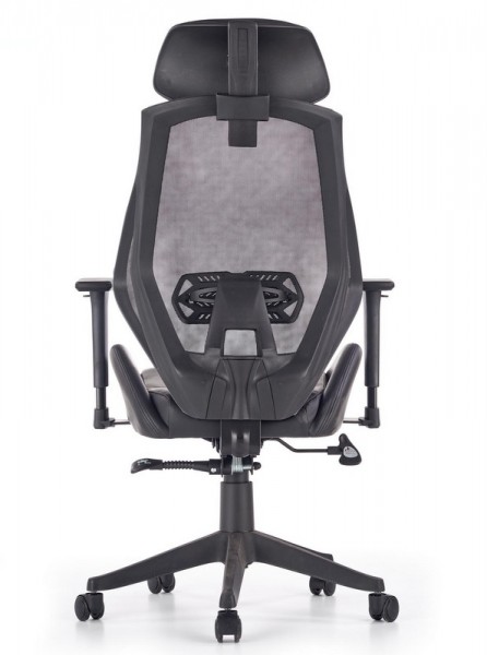Ergonomiczny fotel obrotowy Hasel, zgodny z normą BHP
