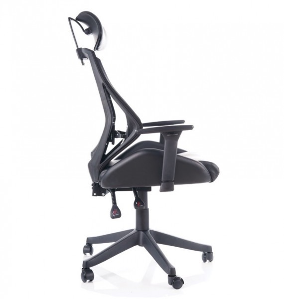 Ergonomiczne krzesło biurowe Q-406, zgodne z normą BHP