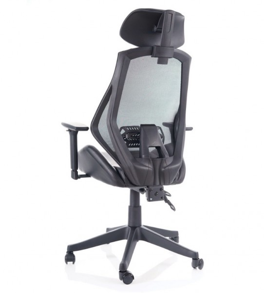 Ergonomiczne krzesło biurowe Q-406, zgodne z normą BHP