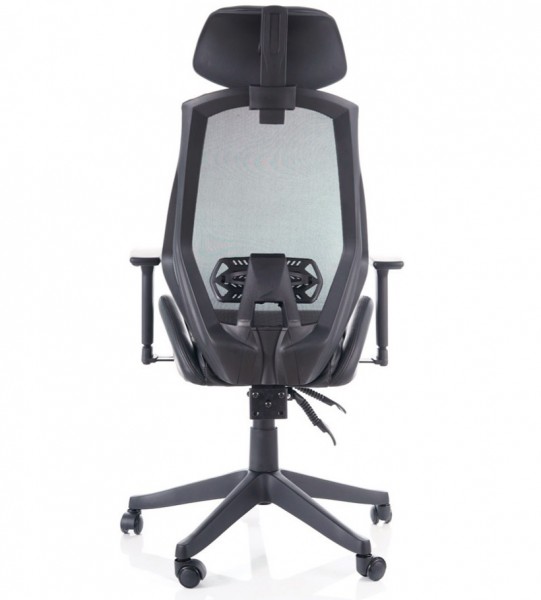 Ergonomiczne krzesło biurowe Q-406, zgodne z normą BHP