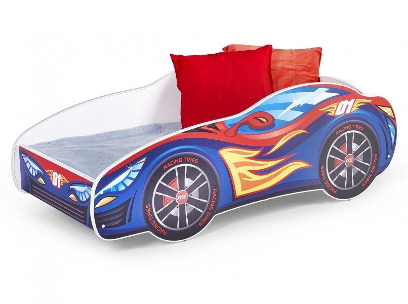 Chłopięce łóżko w kształcie samochodu Speed